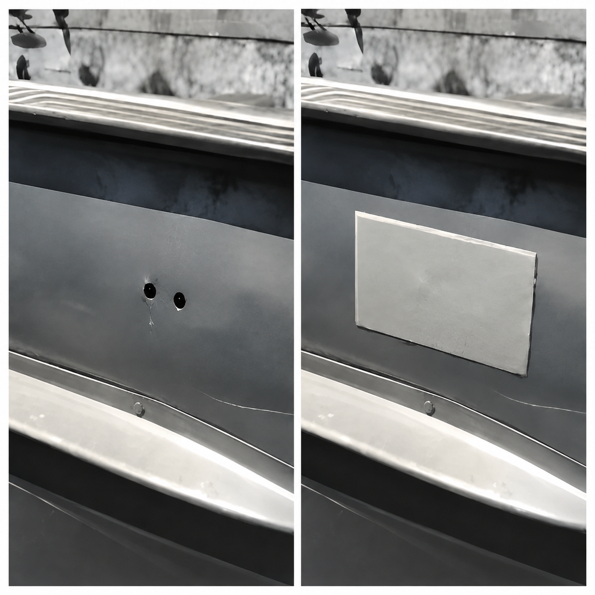 Solar Patch UV Instant Repair Patch for Metal, Plastic, Fiberglass, Wood & More